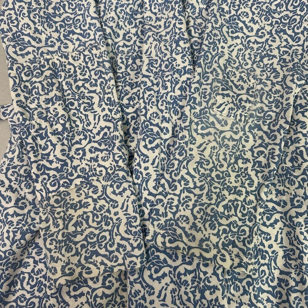Peruvian Connection Medium Belted Robe Mended - Picture 7 of 8